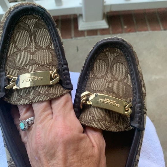 Coach women loafers size 8 - Picture 2 of 7